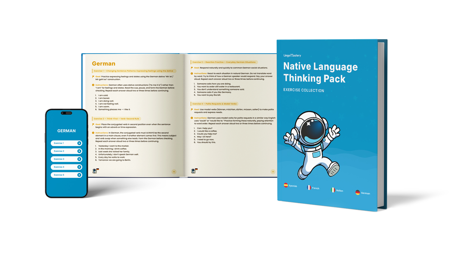 German Bonus 2 - Native Language Thinking Pack